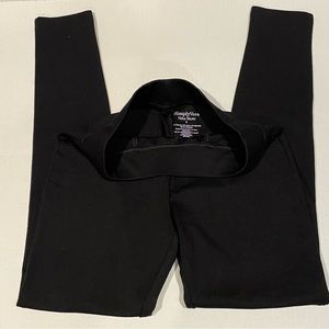 Simply Vera VERA WANG Black Leggings Size S